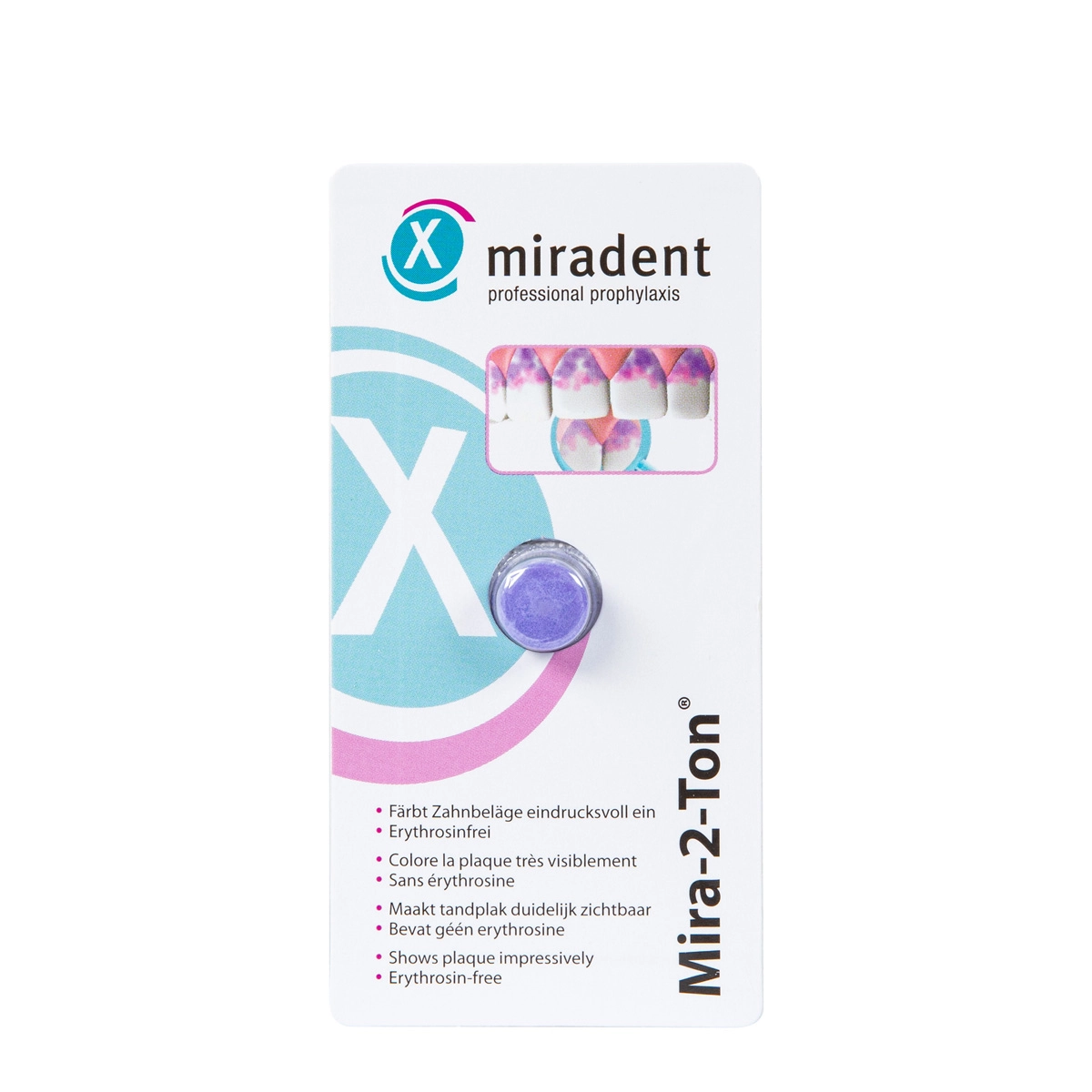 Mira-2-Tone - Pastilla para tinción dental